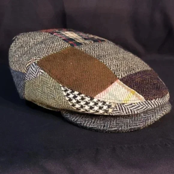 Vintage Shandon Patchwork Classic Flat Cap from Ireland - Picture 2 of 9
